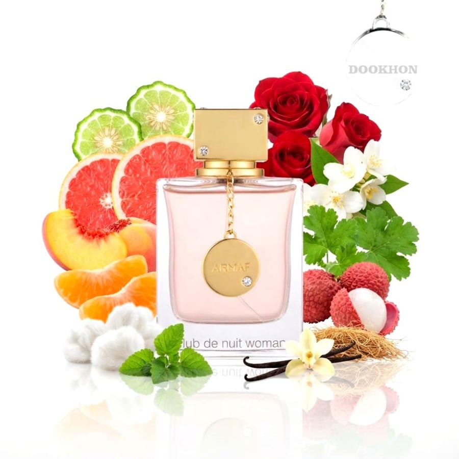 عطر كلوب دي نوي وومان 105 مل مع مكونات الحمضيات والورد والياسمين