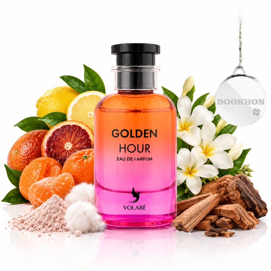 مكونات عطر جولدن أور فولاري من الحمضيات والبرتقال والزهور البيضاء والأ