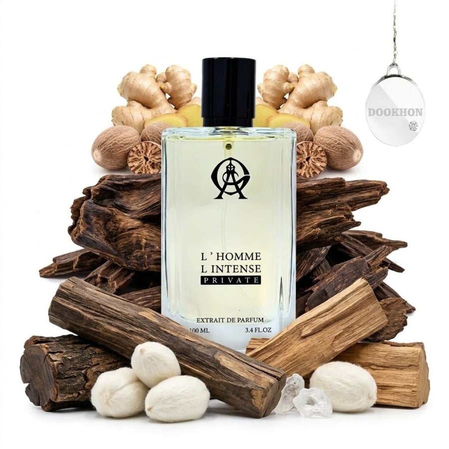 مكونات عطر لاهوم لانتينس برايفت الزنجبيل وجوزة الطيب والأخشاب والمسك