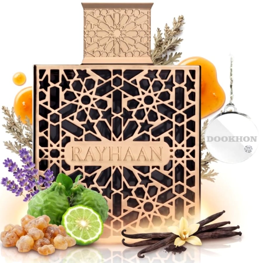 مكونات عطر ريحان إليكسير اللافندر والبرغموت والفانيليا