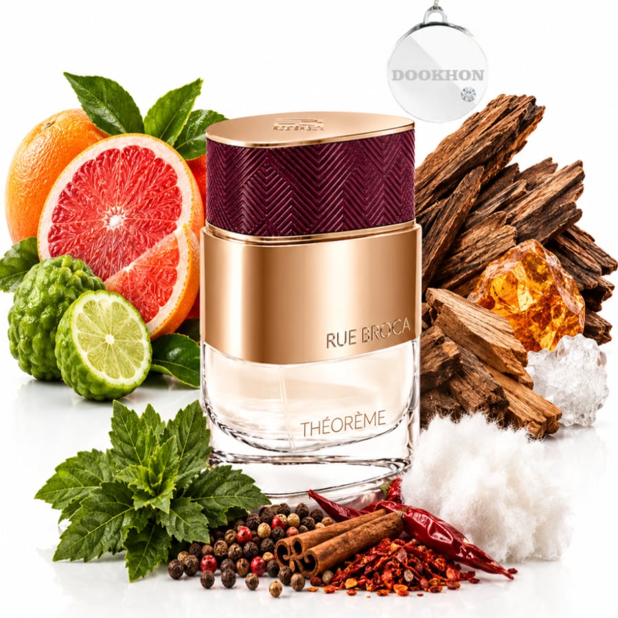 مكونات عطر تيوريم بور فام الحمضيات والبرغموت والأخشاب والتوابل