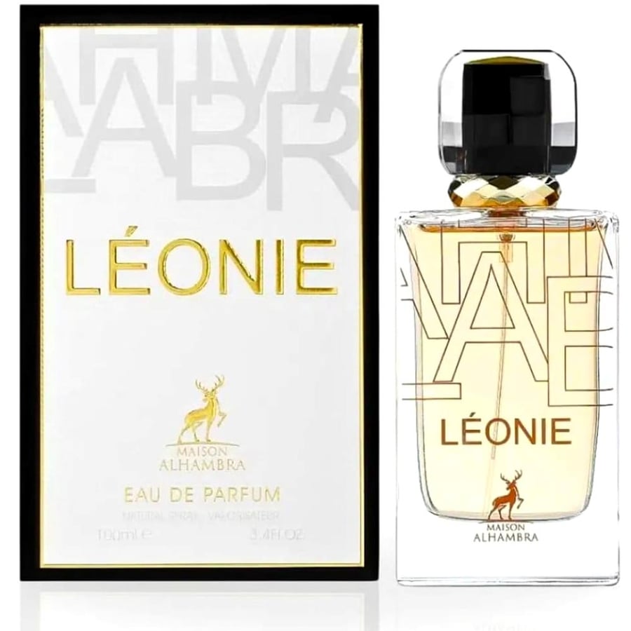 عطر ليوني ميزون الهمبرا 100 مل مع العلبة الأنيقة والزجاجة ذات الغطاء ا
