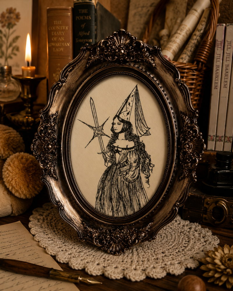 Vintage framed art