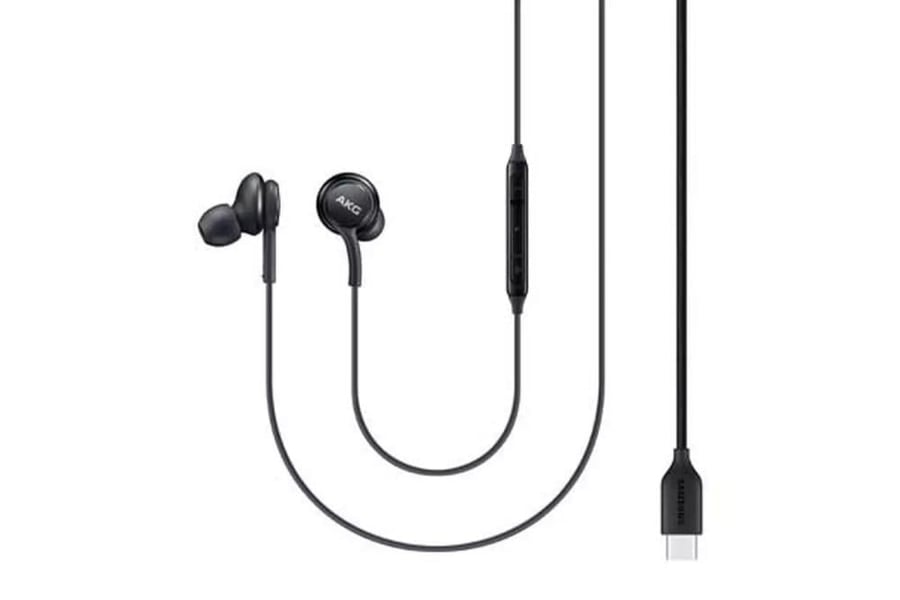 سامسونج سماعة سلكية تايب سي بصوت AKG موديل EO-IC100 - أسود