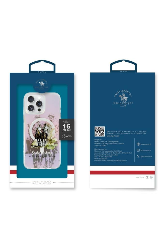 كفر ماجسيف من Santa Barbara Polo Racquet Club ايفون 16 برو - موديل كارتر