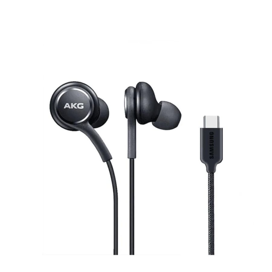 سامسونج سماعة سلكية تايب سي بصوت AKG موديل EO-IC100 - أسود