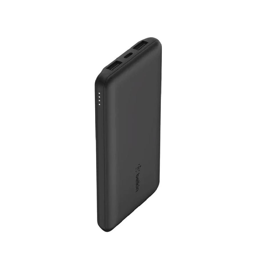 باور بانك بيلكن BoostCharge 10000mAh بقوة 15 واط - أسود