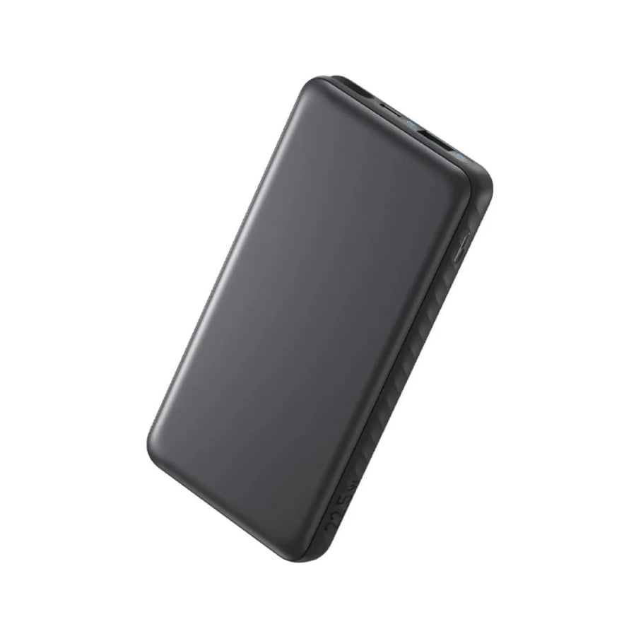 انكر بطارية Zolo بسعة 10,000mAh بقوة 22.5 واط كيبل تايب سي مدمج - اسود