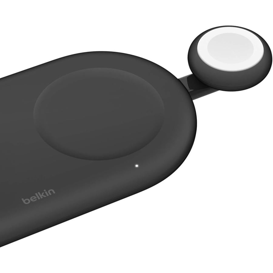 بيلكن شاحن محمول USB-C لساعة ابل واتش - شحن سريع 0-80% في 45 دقيقة - اسود