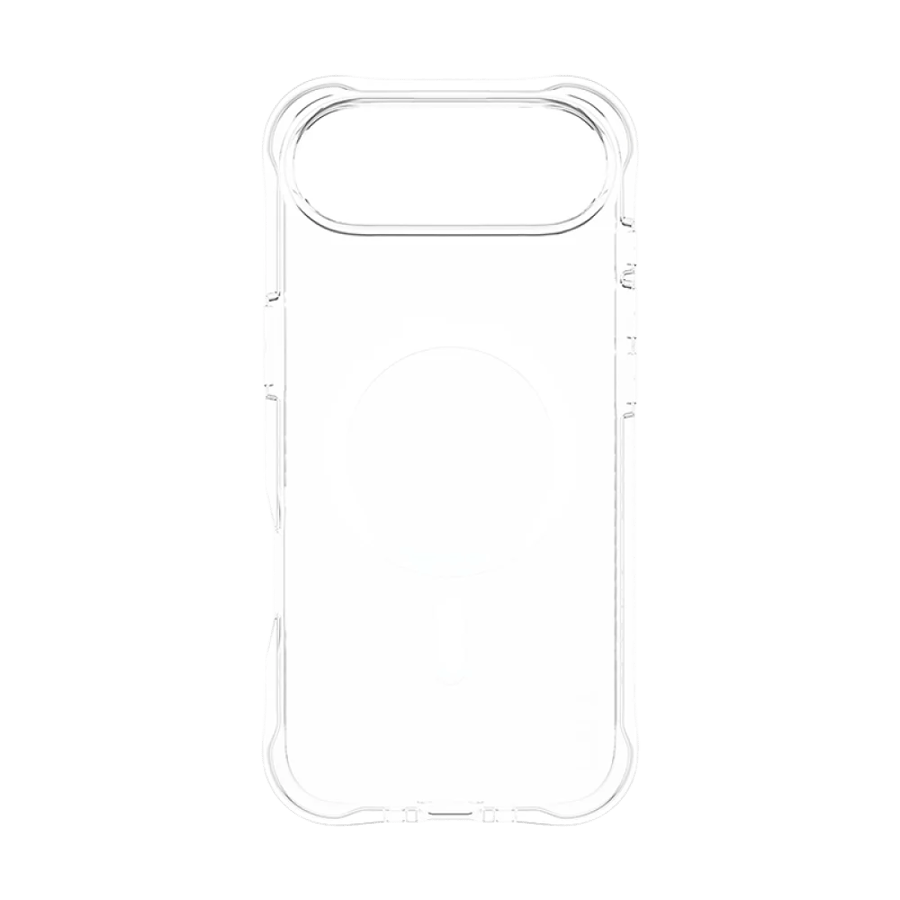 PanzerGlass CARE Fashionable Samba MagSafe Frame White iPhone 17 Air Case - Clear