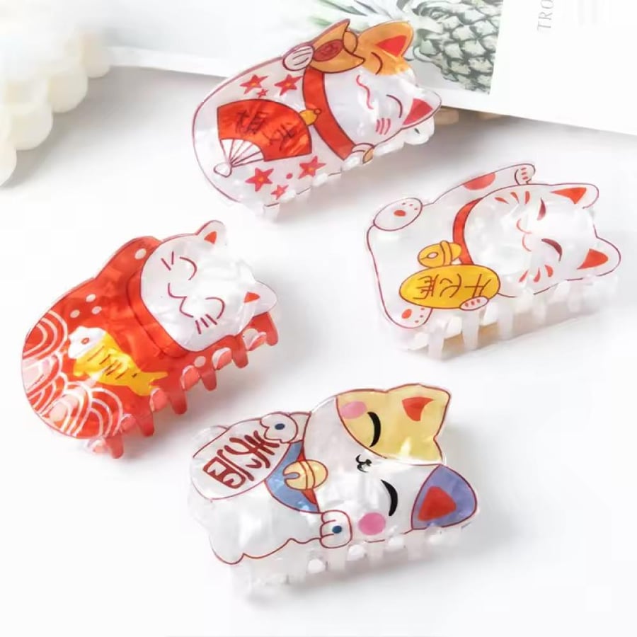 Japanese cat clip