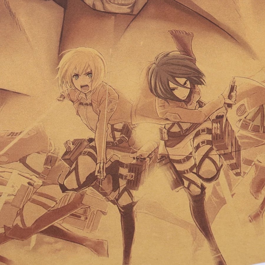 بوستر هجوم العمالقة | Attack on titan