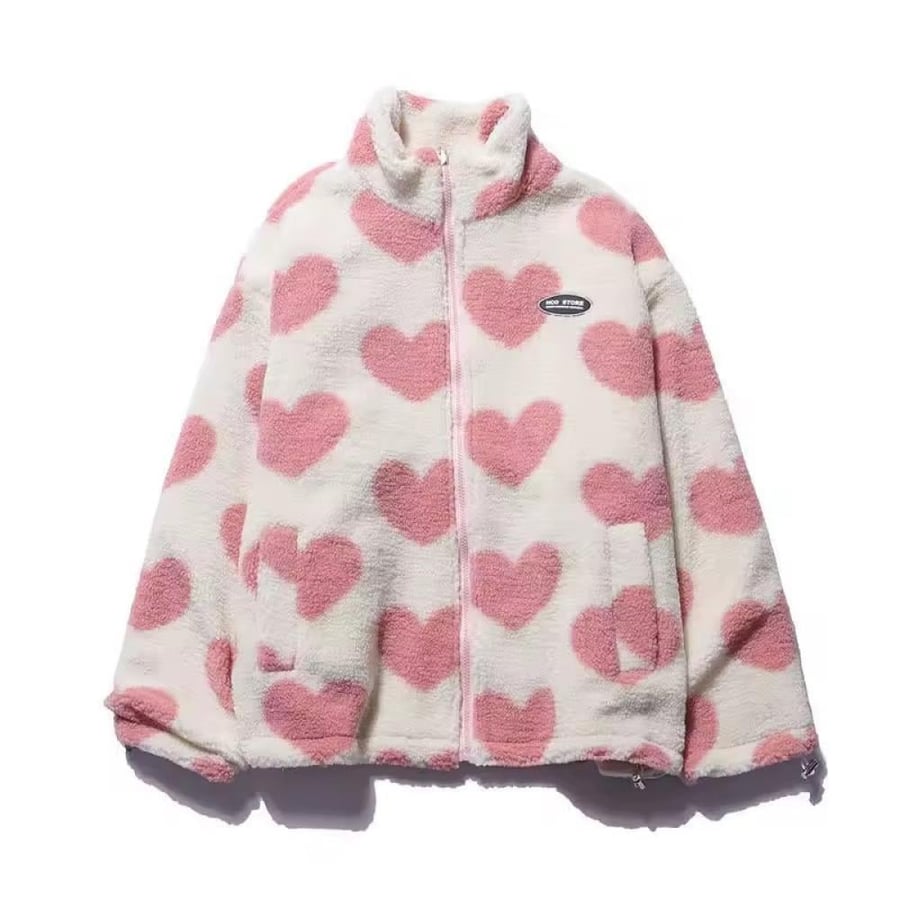 جاكيت القلوب | Reversible Jacket