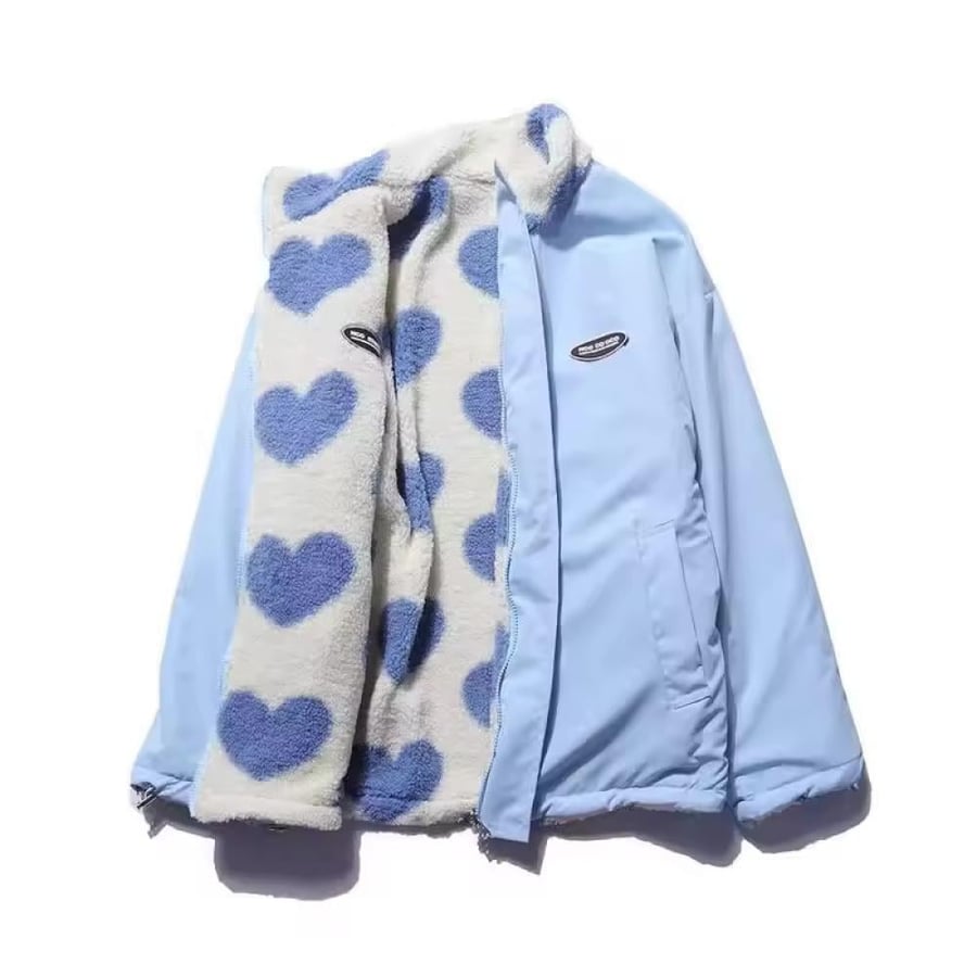 جاكيت القلوب | Reversible Jacket