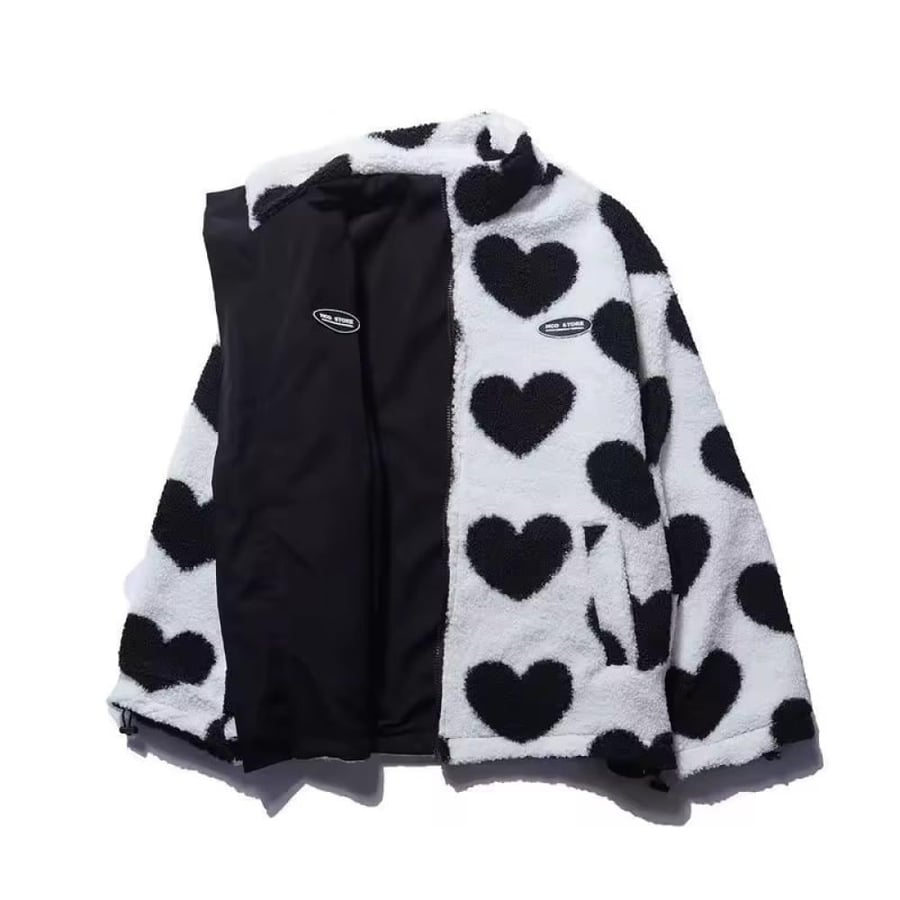 جاكيت القلوب | Reversible Jacket