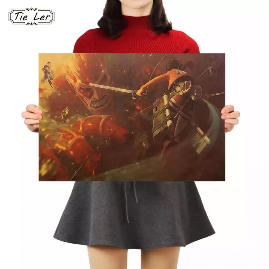 بوستر هجوم العمالقة | Attack on titan