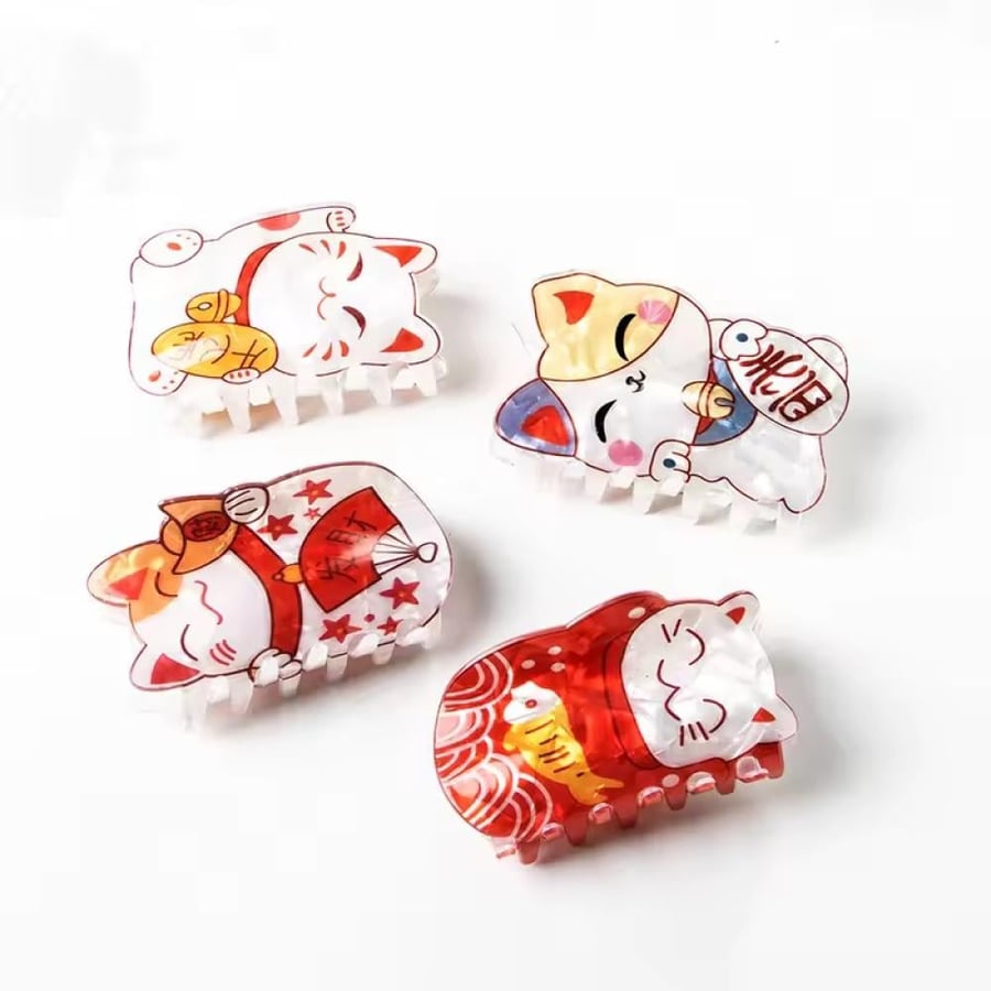 Japanese cat clip