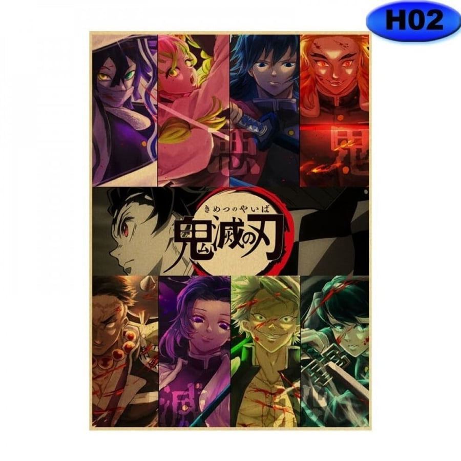 بوستر قاتل الشياطين | Demon slayer