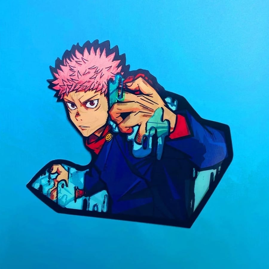 ملصق متحرك ايتادوري - سكونا  | jujutsu kaisen