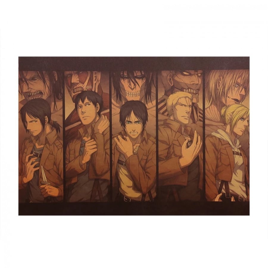 بوستر هجوم العمالقة | Attack on titan
