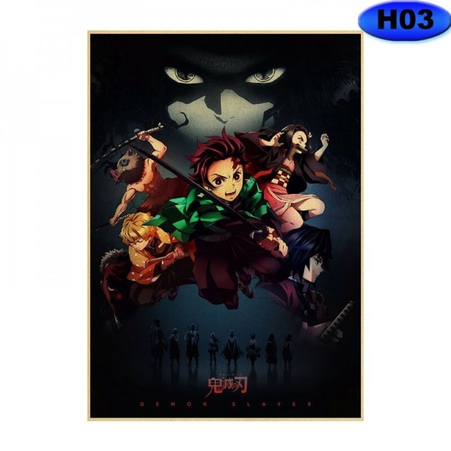 بوستر قاتل الشياطين | Demon slayer