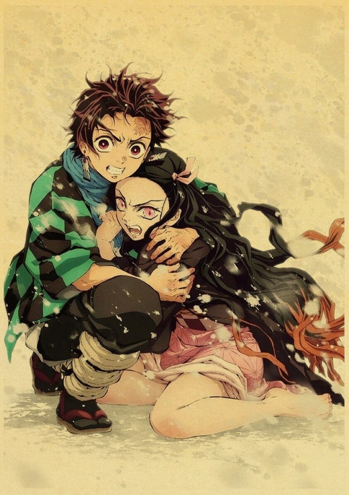 بوستر قاتل الشياطين | Demon slayer