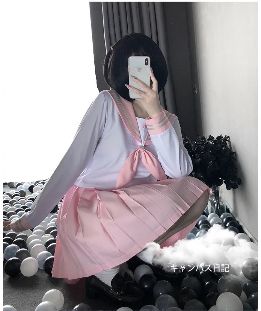 زي مدرسي باكمام طويلة | School Uniform