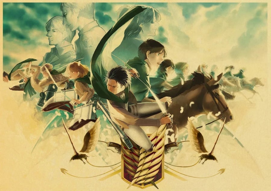 بوستر هجوم العمالقة | Attack on titan