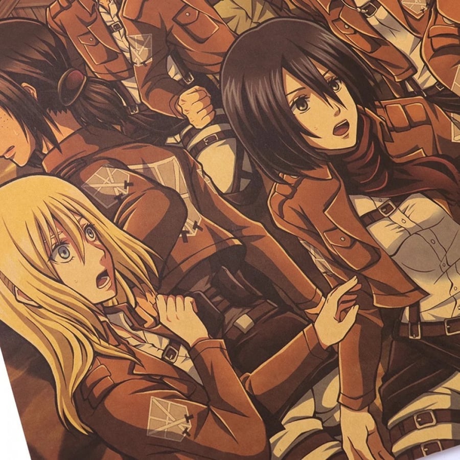 بوستر هجوم العمالقة | Attack on titan