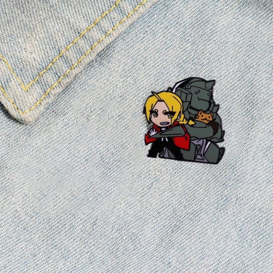 بروش ألفونس - ادوارد |  fullmetal alchemist