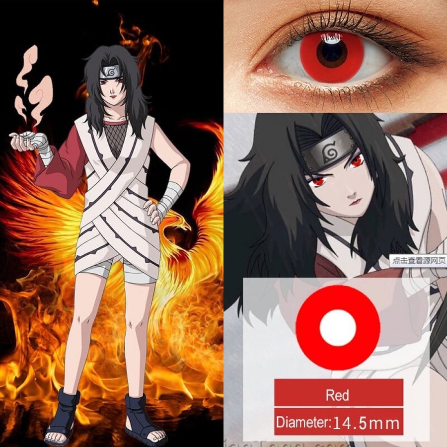 عدسات ناروتو - كوريناي | Naruto Cosplay
