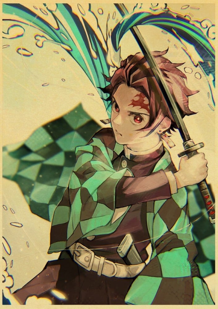 بوستر قاتل الشياطين | Demon slayer