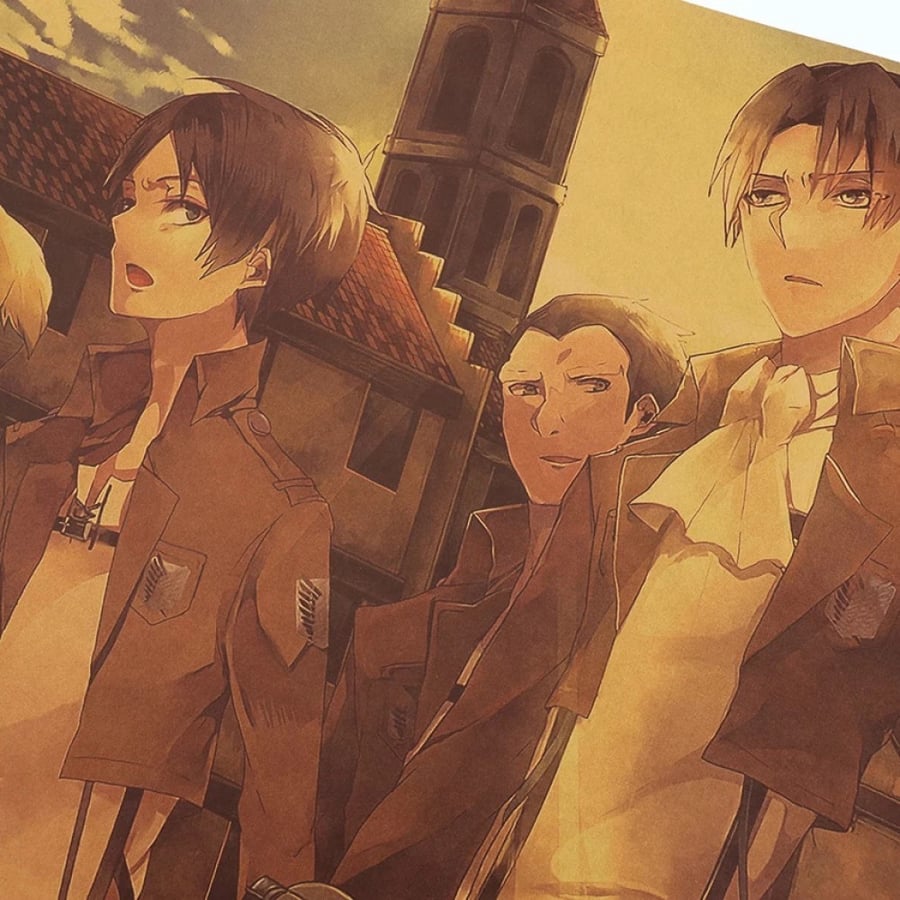 بوستر هجوم العمالقة | Attack on titan