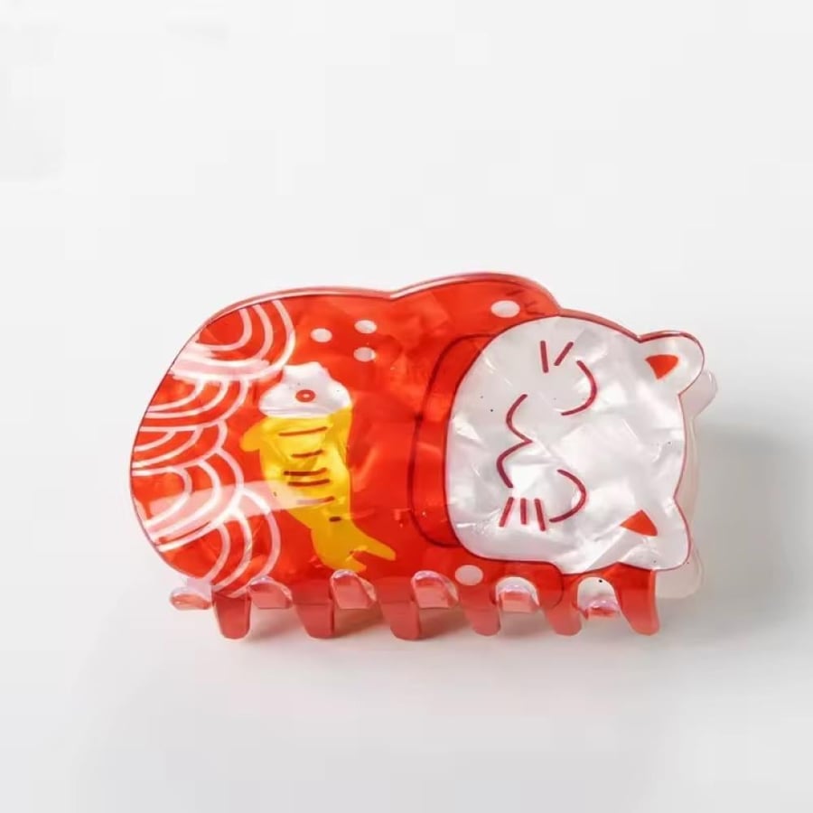 Japanese cat clip