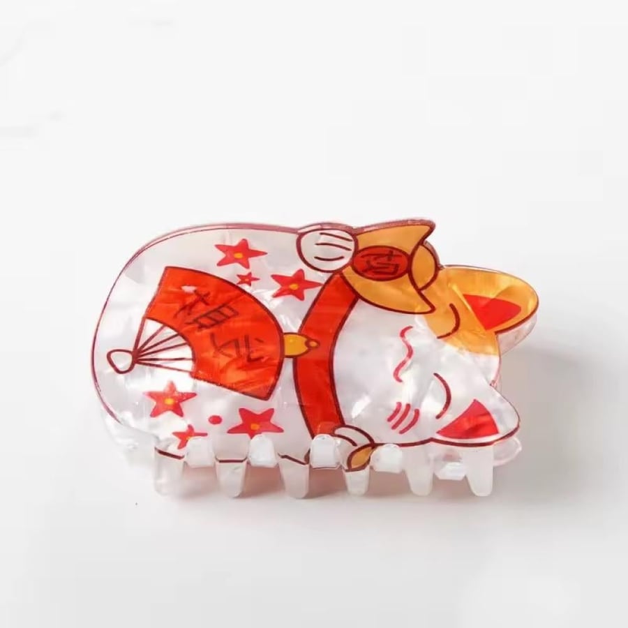 Japanese cat clip