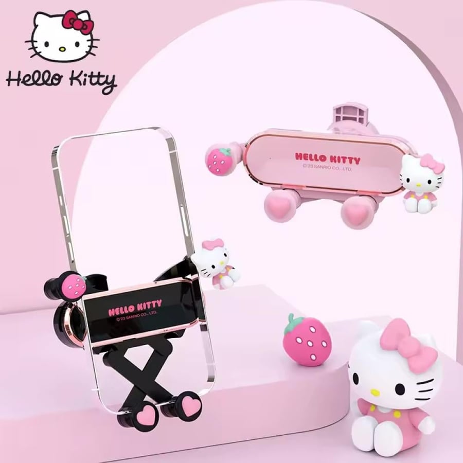 حامل جوال للسيارة هيلو كيتي | Hello Kitty
