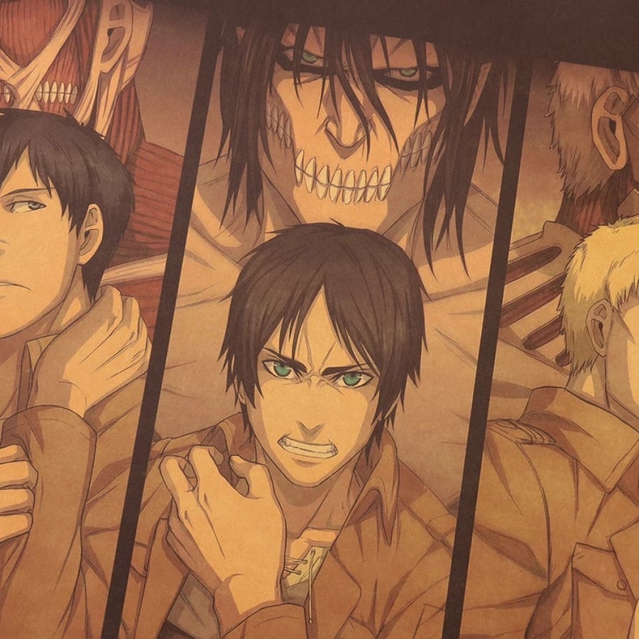 بوستر هجوم العمالقة | Attack on titan