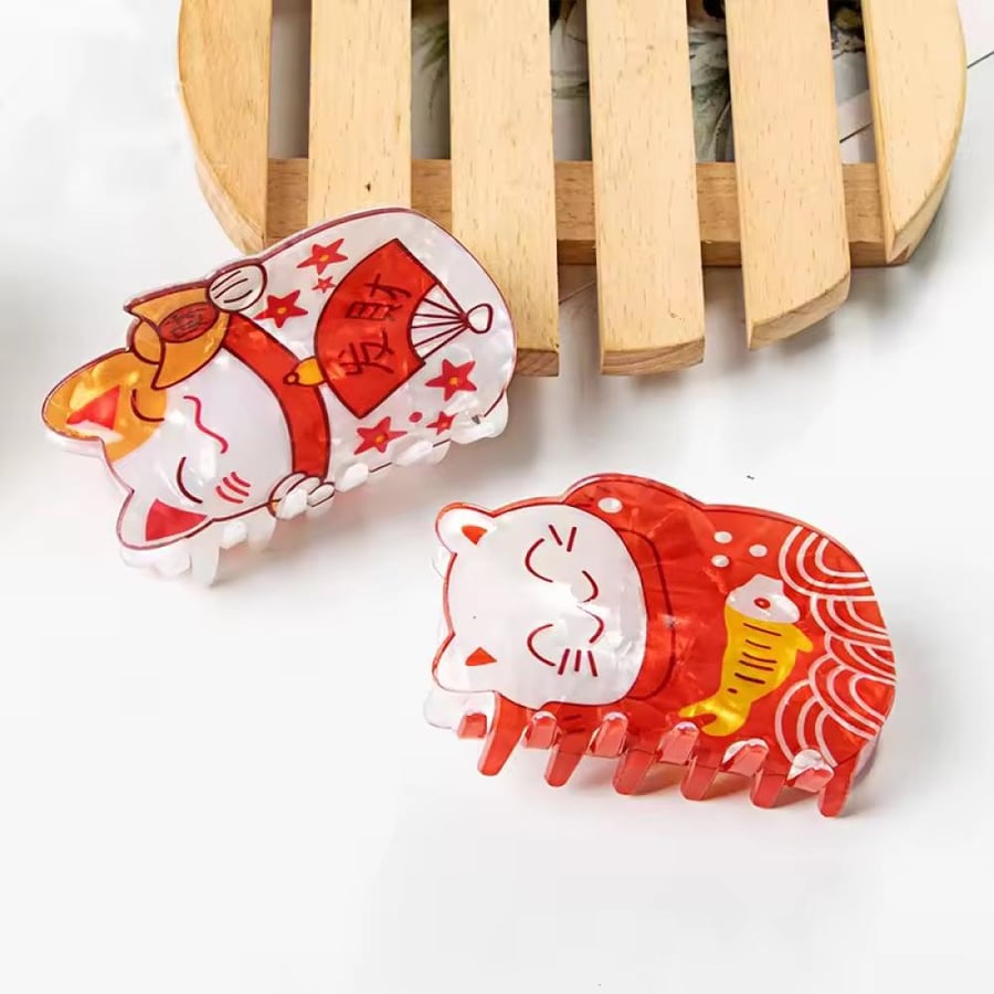 Japanese cat clip