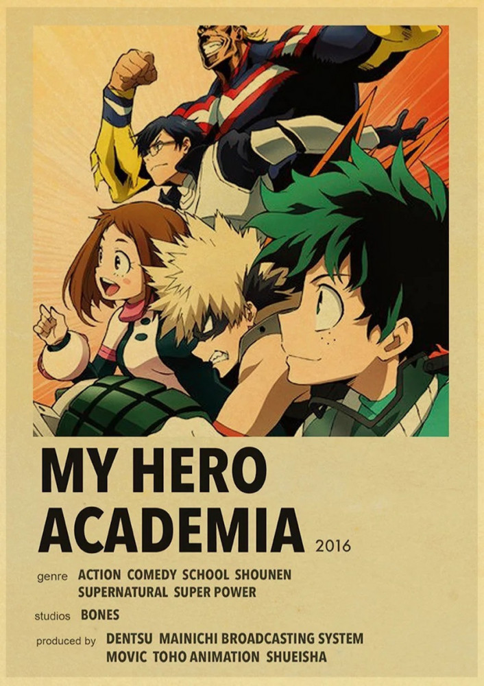 بوستر اكاديمية بطلي | My Hero Academia