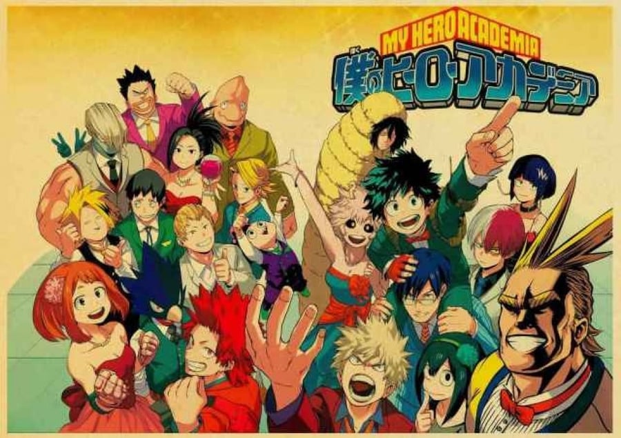 بوستر اكاديمية بطلي | My Hero Academia