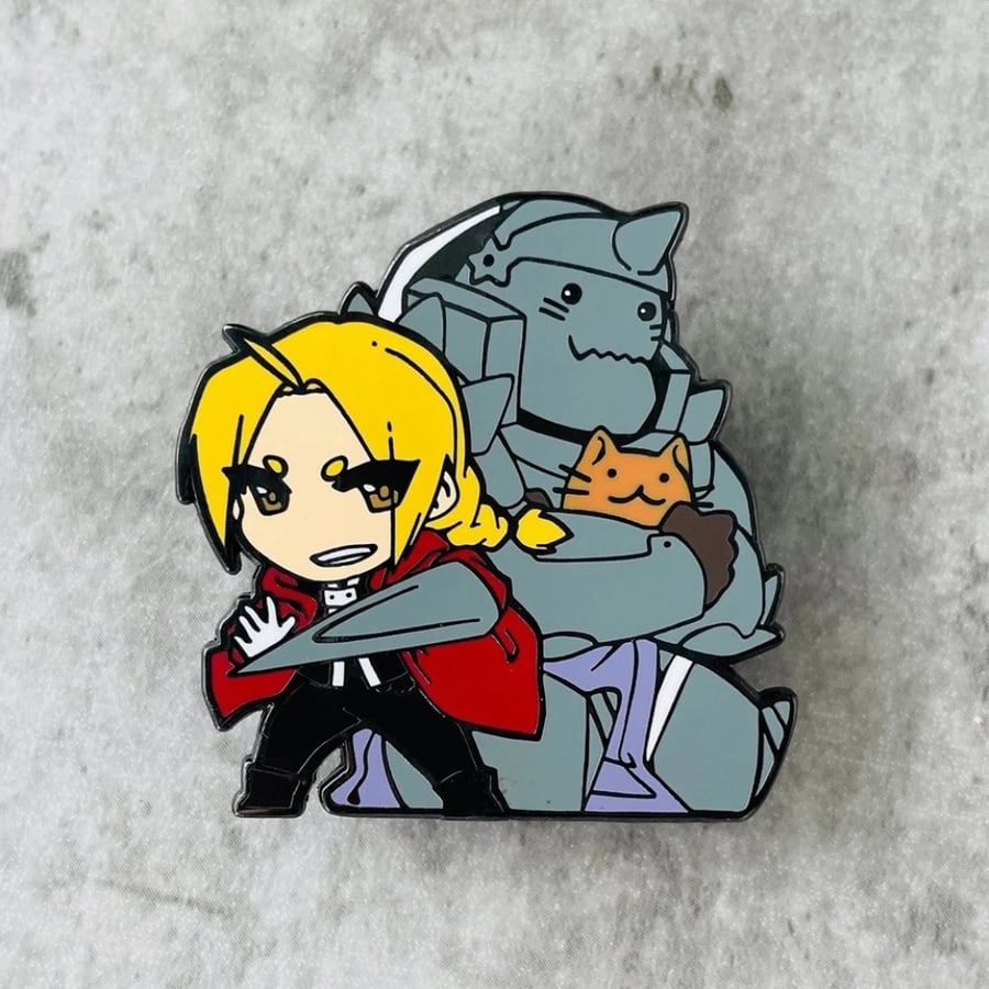بروش ألفونس - ادوارد |  fullmetal alchemist