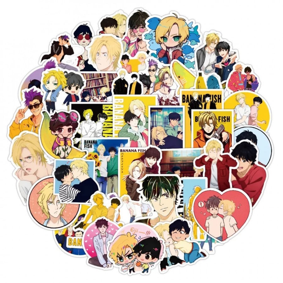 ملصقات بنانا فيش | BANANA FISH