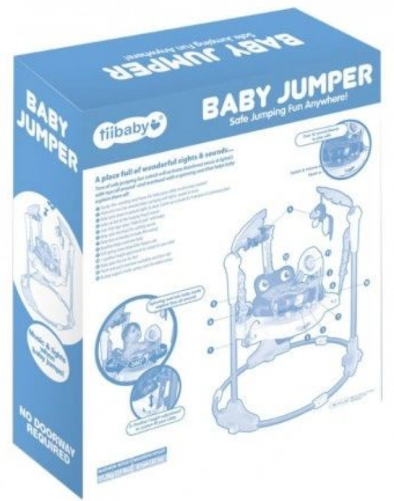 A toy for babies with rattles and battery sounds