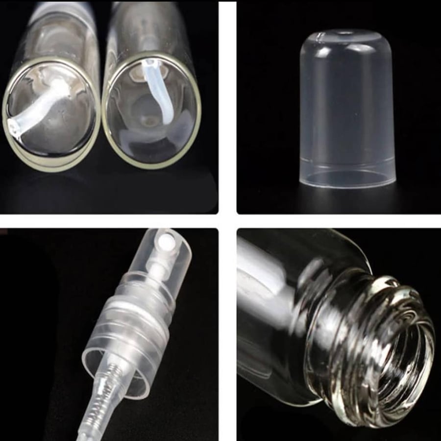 زجاجة تعبئة عطور ( برأس بخاخ ) مناسبة للحقيبة والتوزيعات ،