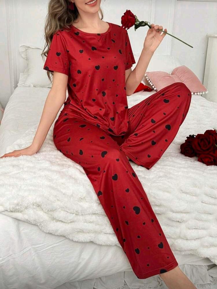 طقم بجامة نسائي بخامة مريحه