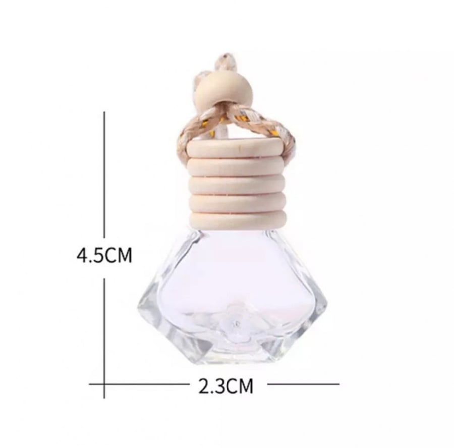تعليقة زجاجة عطر للسيارات ،