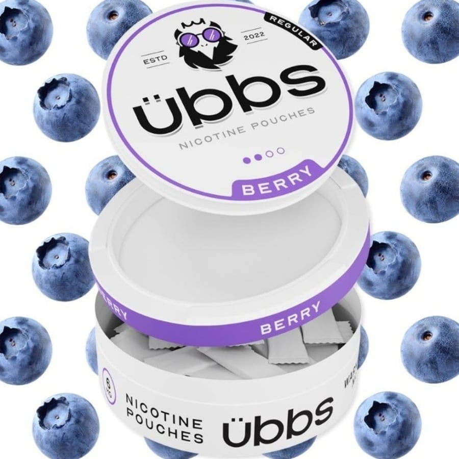 اظرف النيكوتين بالتوت UBBS NICOTINE POUCHES BERRY