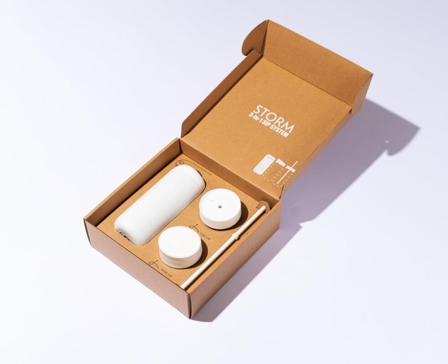 مق ستورم كارتر 16 اونص MATTE WHITE