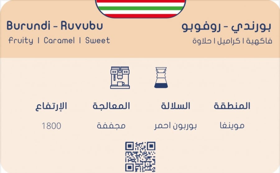بورندي، روفوبو - محمصة سلوب