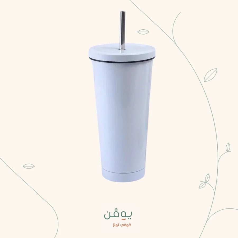 مق ستيل مع شفاط 500 مل - أبيض